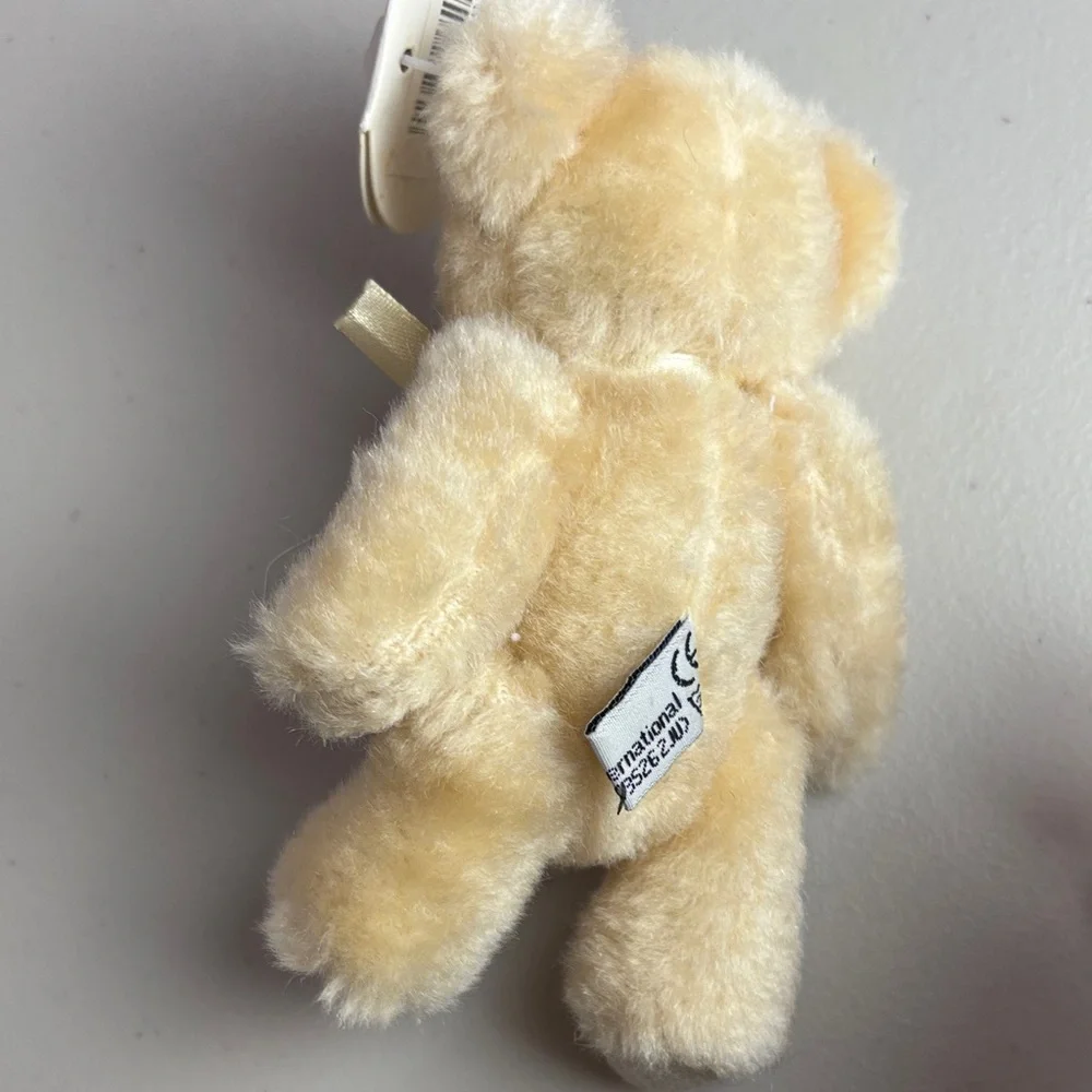 Vintage Plushpals Soft Toys Cream Teddy Bear With Posable Legs and Arms and Legs